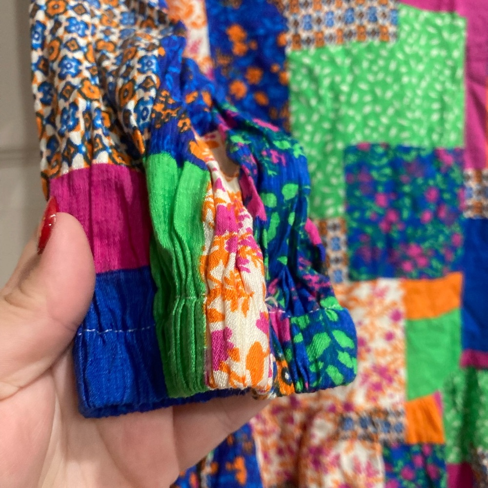 Fate Multicolor Patterned Dress - image 2